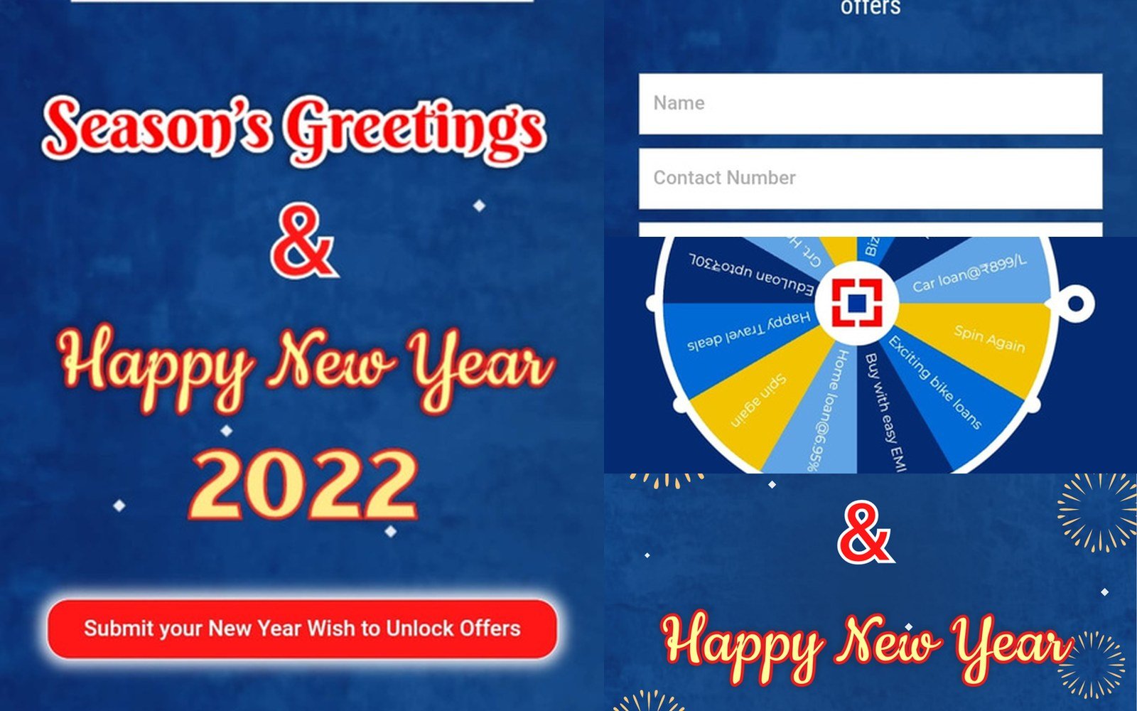New Year lead generation campaign